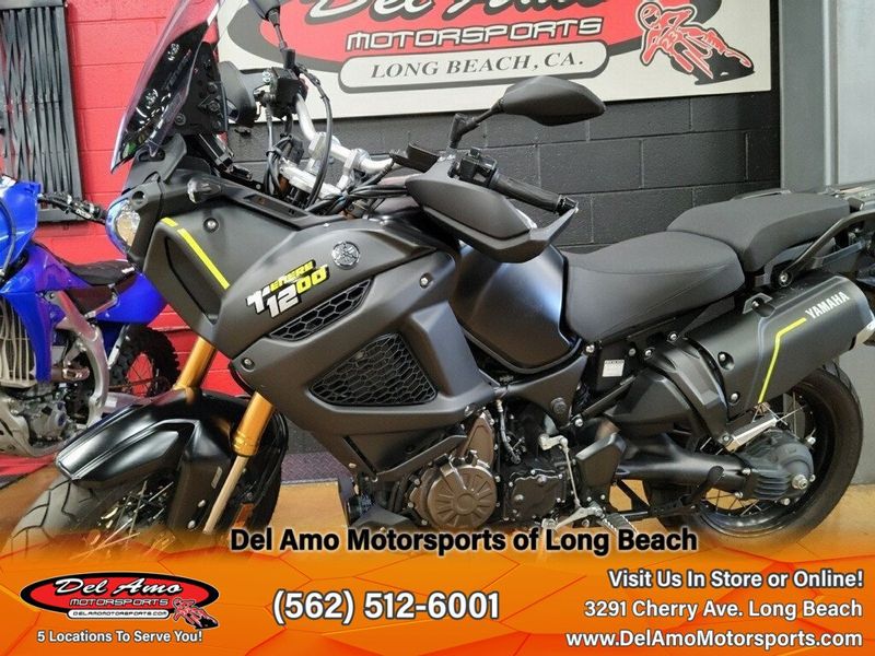 2021 Yamaha XTZ12EMCB  in a BLACK exterior color. Del Amo Motorsports of Long Beach (562) 362-3160 delamomotorsports.com 