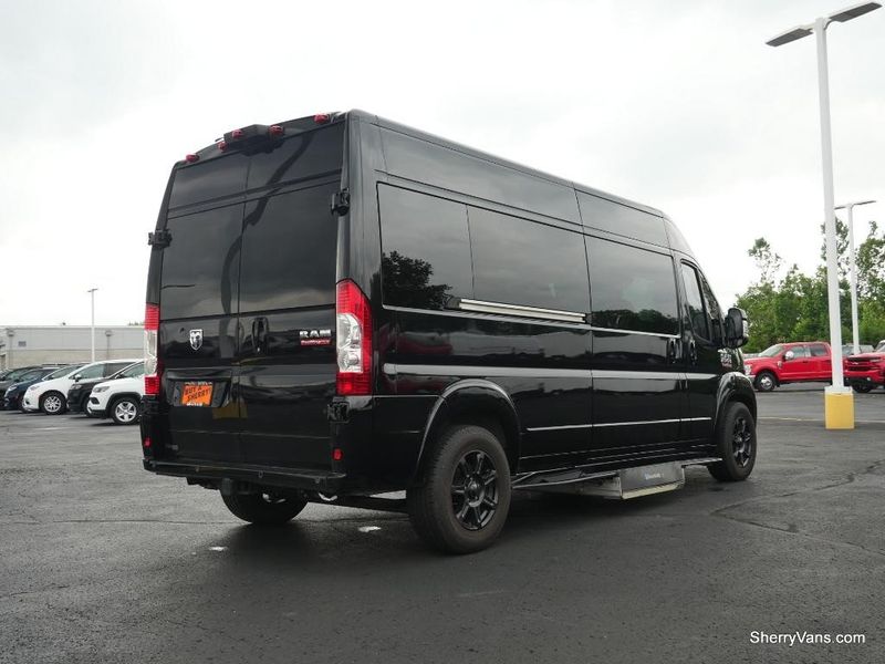 2018 RAM ProMaster 2500 High Roof in a Black Clear Coat exterior color and Blackinterior. Paul Sherry Chrysler Dodge Jeep RAM (937) 749-7061 sherrychrysler.net 