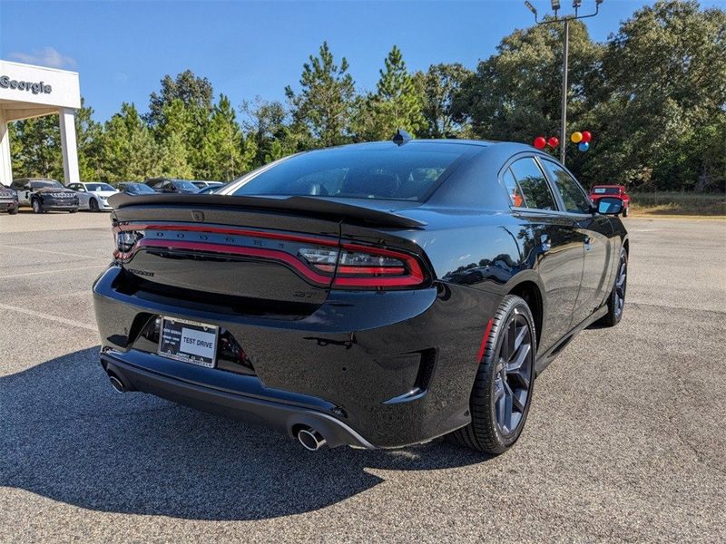 2023 Dodge Charger Gt Rwd in a Pitch Black exterior color and Blackinterior. South Georgia CDJR 229-443-1466 southgeorgiacdjr.com 