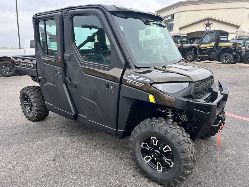 2025 Polaris RANGER CREW XP 1000 NS TEXAS EDITION BRONZE PEARL METALLICImage 4