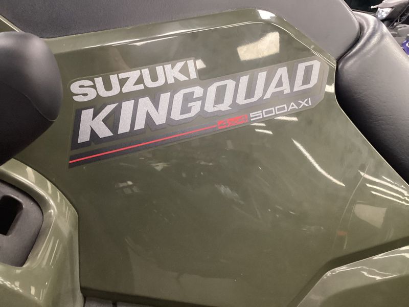 2023 Suzuki KINGQUAD 500AXIImage 9