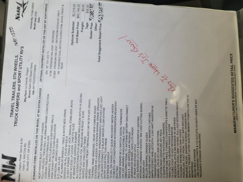 New 2026 NASH 23D Image 20