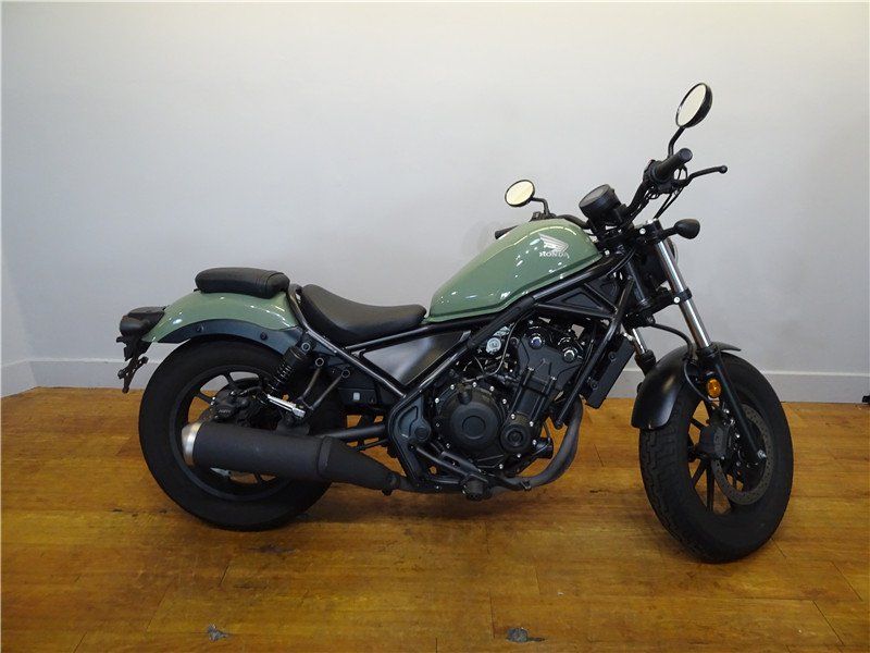 2022 Honda Rebel 500 in a Green exterior color. Parkway Cycle (617)-544-3810 parkwaycycle.com 