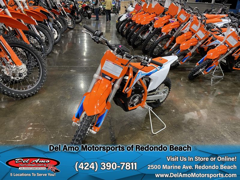 2024 KTM SX-E 3  in a ORANGE exterior color. Del Amo Motorsports of Redondo Beach (424) 304-1660 delamomotorsports.com 