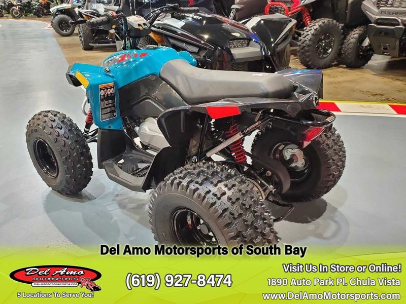 2024 Can-Am 3KRB  in a ICEBERG BLUE & BLACK exterior color. Del Amo Motorsports of South Bay (619) 547-1937 delamomotorsports.com 