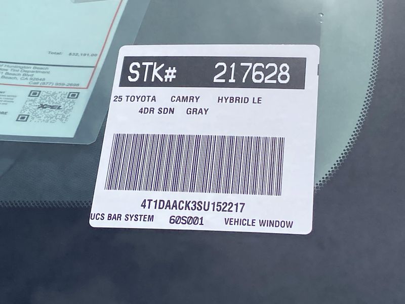 2025 Toyota Camry LEImage 20