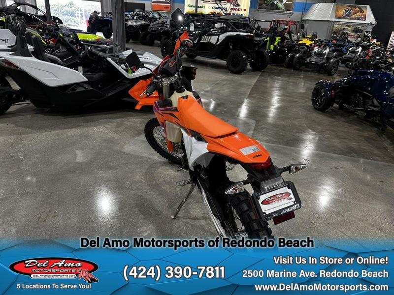 2024 KTM 350 EXC-F  in a ORANGE exterior color. Del Amo Motorsports of Redondo Beach (424) 304-1660 delamomotorsports.com 