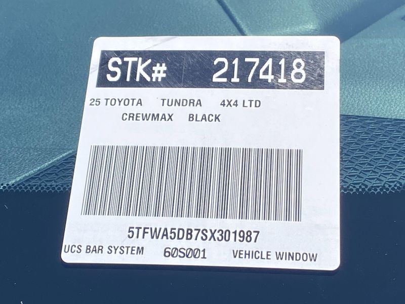 2025 Toyota Tundra LimitedImage 22
