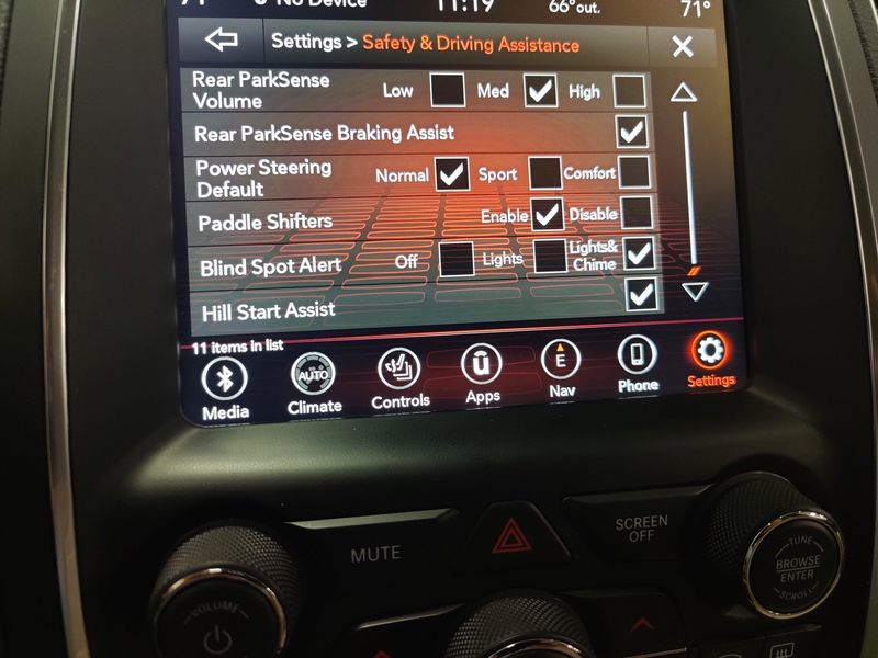 2018 Dodge Durango Citadel AWD w/Sunroof/Nav/RSEImage 8