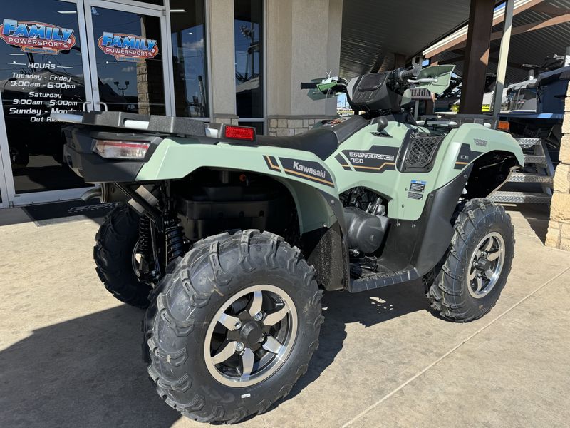 2024 KAWASAKI BRUTE FORCE 750 4X4I EPS NEW LIGHT SAGE GREENImage 7