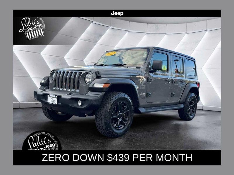 Used 2020 Jeep Wrangler Unlimited Sport S