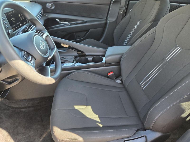 Used 2026 Hyundai Elantra Hybrid Blue Sedan