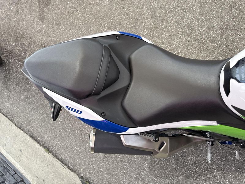 Used 2024 Kawasaki Ninja 500 40TH ANNIV. Image 13