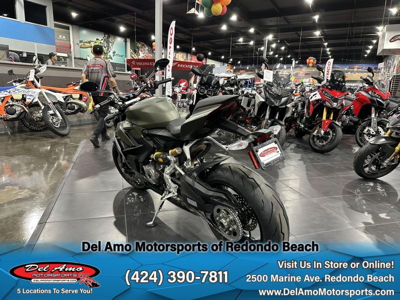 2024 Ducati STREETFIGHTER V2  in a STORM GREEN exterior color. Del Amo Motorsports of Redondo Beach (424) 304-1660 delamomotorsports.com 