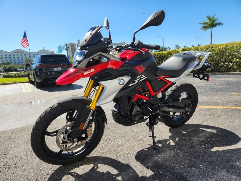 2024 BMW G 310 GS  in a RACING RED exterior color. BMW Motorcycles of Miami 786-845-0052 motorcyclesofmiami.com 