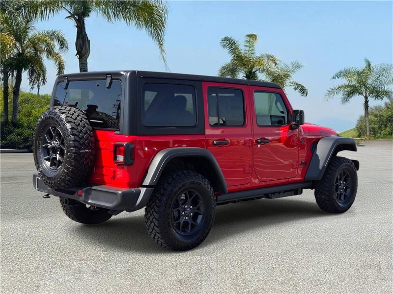 New 2026 Jeep Wrangler 4-door Willys
