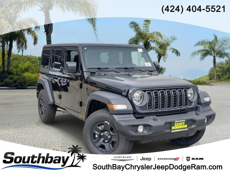 New 2026 Jeep Wrangler 4-door Sport