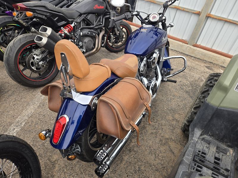 USED 2020 INDIAN MOTORCYCLE SCOUT DEEPWATER METALLIC WABS 49ST BASE Image 7