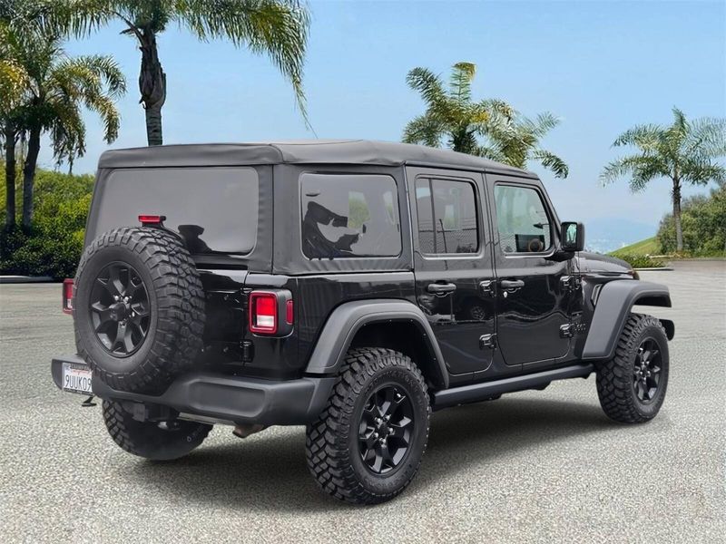 Used 2021 Jeep Wrangler Unlimited Willys Sport 4x4