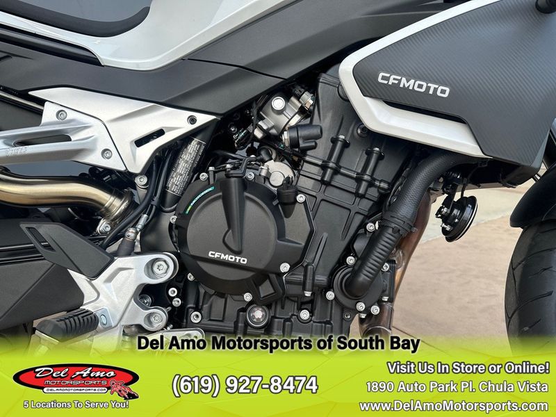 2024 CFMOTO CF800-7US  in a NEBULA WHITE exterior color. Del Amo Motorsports of South Bay (619) 547-1937 delamomotorsports.com 