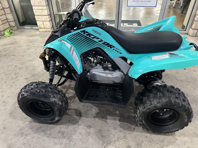 2025 Yamaha RAPTOR 110 TEALImage 4