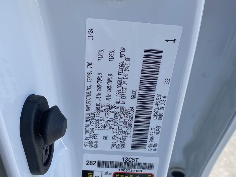New 2025 Toyota Tundra SR5Image 20