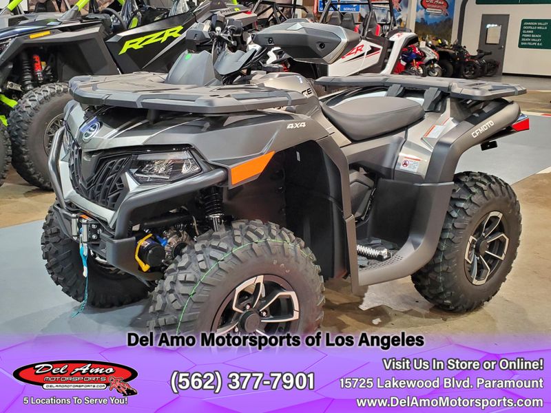 2024 CFMOTO CF600AU-3SA  in a VELOCITY GREY exterior color. Del Amo Motorsports of Los Angeles (562) 262-9181 delamomotorsports.com 