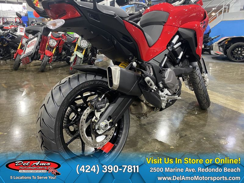 2023 Ducati MULTISTRADA V2 S  in a RED exterior color. Del Amo Motorsports of Redondo Beach (424) 304-1660 delamomotorsports.com 