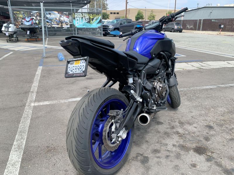 Used 2018 Yamaha MT07 Image 8