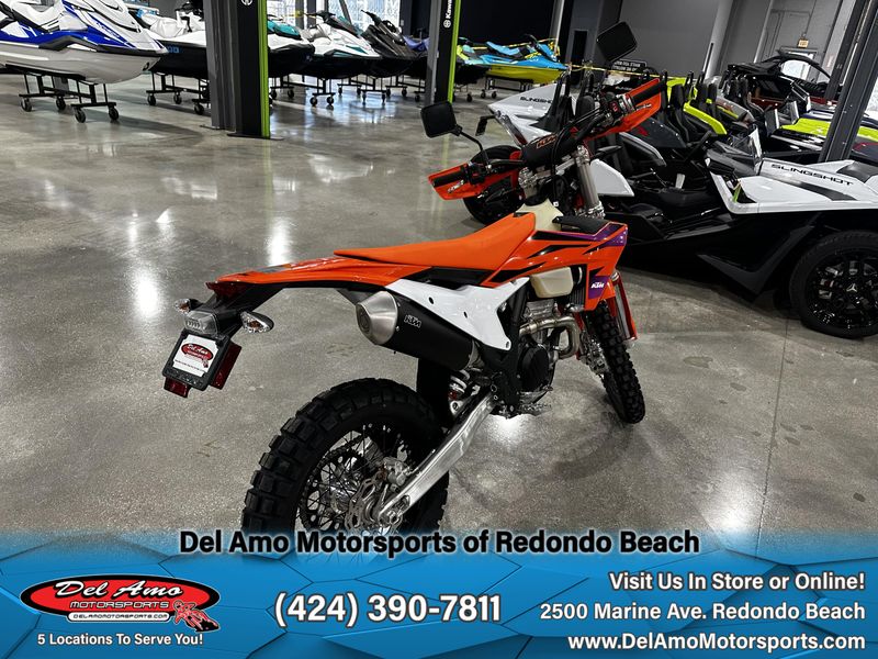 2024 KTM 350 EXC-F  in a ORANGE exterior color. Del Amo Motorsports of Redondo Beach (424) 304-1660 delamomotorsports.com 