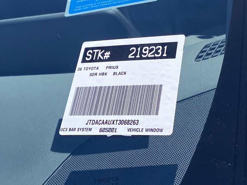 New 2026 Toyota Prius XLEImage 21