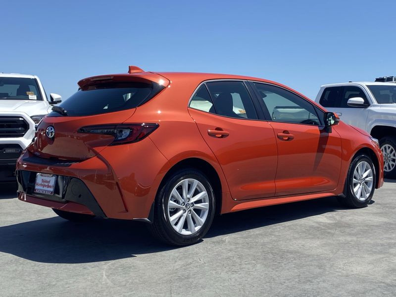 New 2025 Toyota Corolla Hatchback Image 3