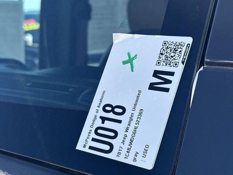 Used 2017 Jeep Wrangler Unlimited SportImage 35