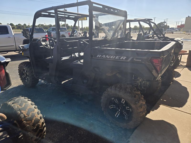 USED 2024 POLARIS RGR CREW XP 1000 TEXAS ED  BRONZE METALLIC TEXAS EDITION  Family PowerSports (877) 886-1997 familypowersports.com 