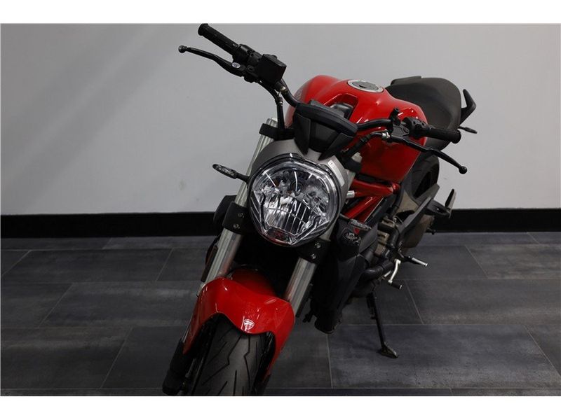 2016 Ducati Monster in a Ducati Red exterior color. New England Powersports 978 338-8990 pixelmotiondemo.com 