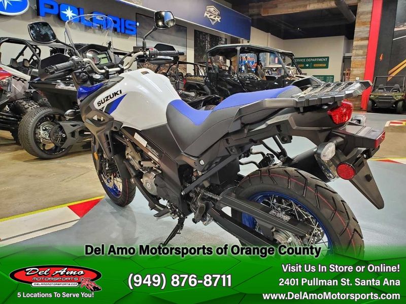 2024 Suzuki DL650XAAM4  in a BLUE/WHITE exterior color. Del Amo Motorsports of Orange County (949) 416-2102 delamomotorsports.com 