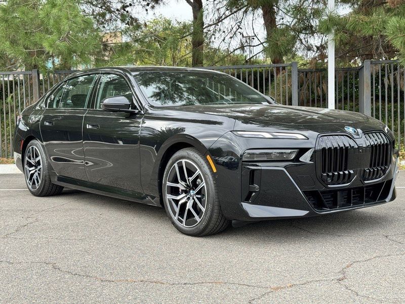 2024 BMW 7 Series 760i in a Black Sapphire Metallic exterior color and Blackinterior. SHELLY AUTOMOTIVE shellyautomotive.com 