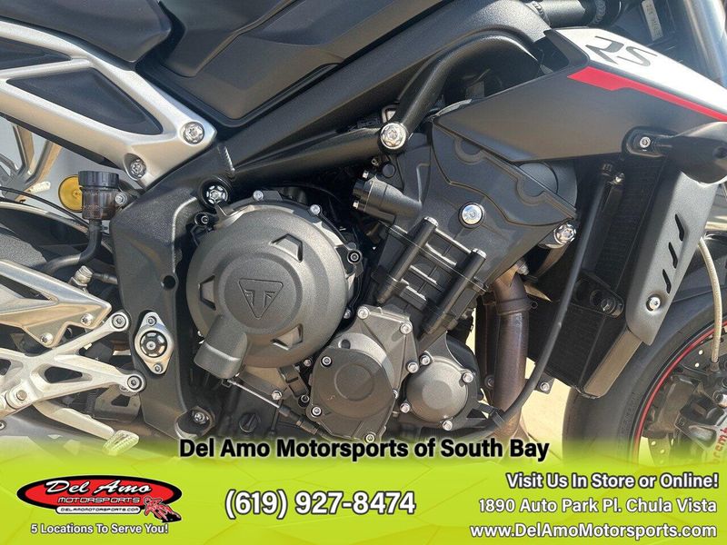 2019 Triumph STREET TRIPLE RS  in a BLACK exterior color. Del Amo Motorsports of South Bay (619) 547-1937 delamomotorsports.com 