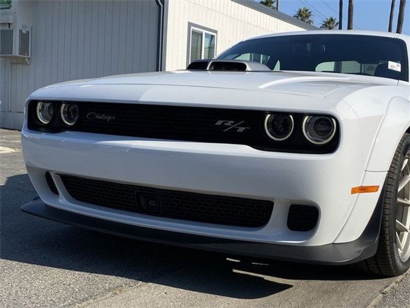 2023 Dodge Challenger Scat Pack Swinger in a White Knuckle exterior color. McPeek