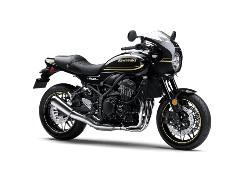2023 Kawasaki Z900RS in a Met Diablo Black exterior color. New England Powersports 978 338-8990 pixelmotiondemo.com 