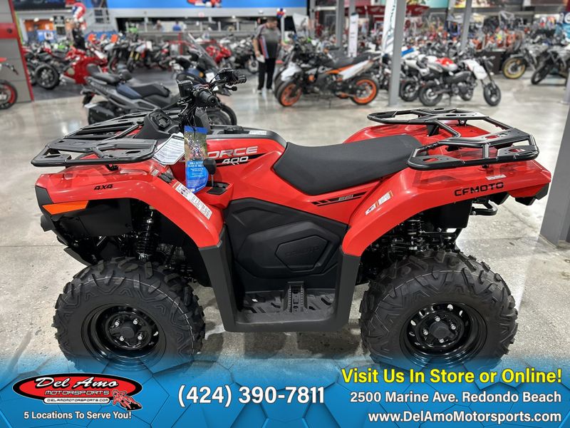 2024 CFMOTO CF400AU-6S  in a ROCKET RED exterior color. Del Amo Motorsports of Redondo Beach (424) 304-1660 delamomotorsports.com 