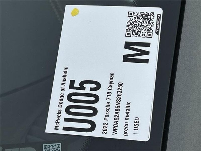 Used 2022 Porsche 718 Cayman SImage 30