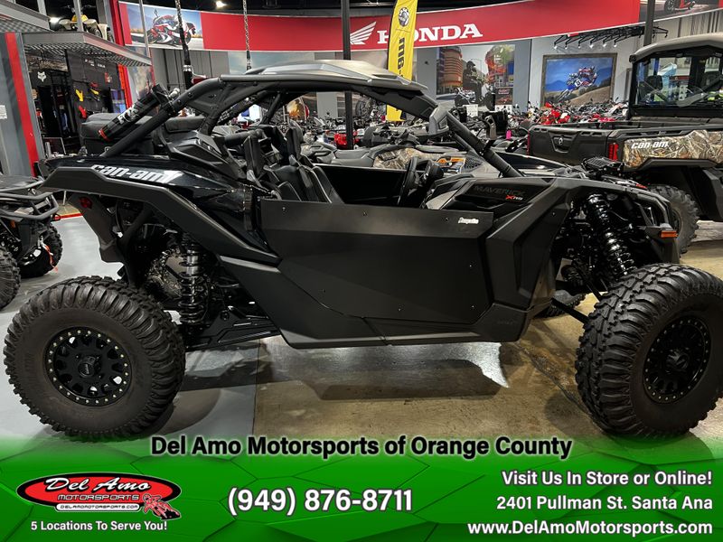 2024 Can-Am 7TRG  in a TRIPLE BLACK exterior color. Del Amo Motorsports of Orange County (949) 416-2102 delamomotorsports.com 