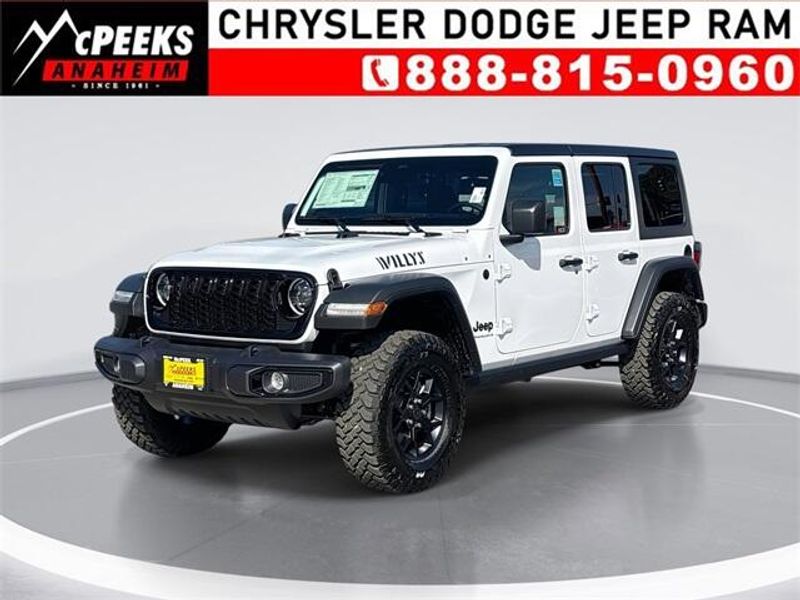 New 2026 Jeep Wrangler 4-door WillysImage 1