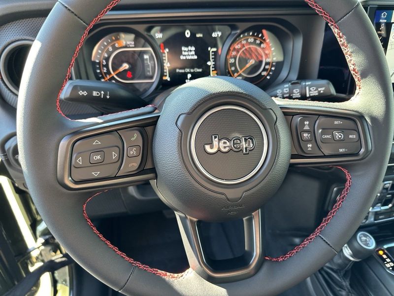 2024 Jeep Wrangler 4-door Rubicon X in a Sarge Green Clear Coat exterior color and Blackinterior. Gupton Motors Inc 615-384-2886 guptonmotors.com 