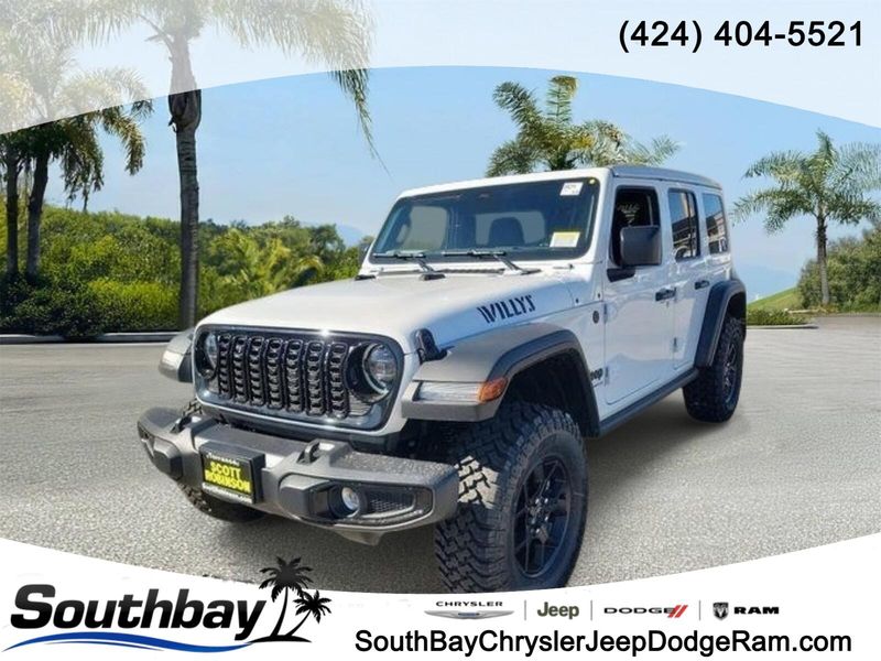 New 2026 Jeep Wrangler 4-door Willys