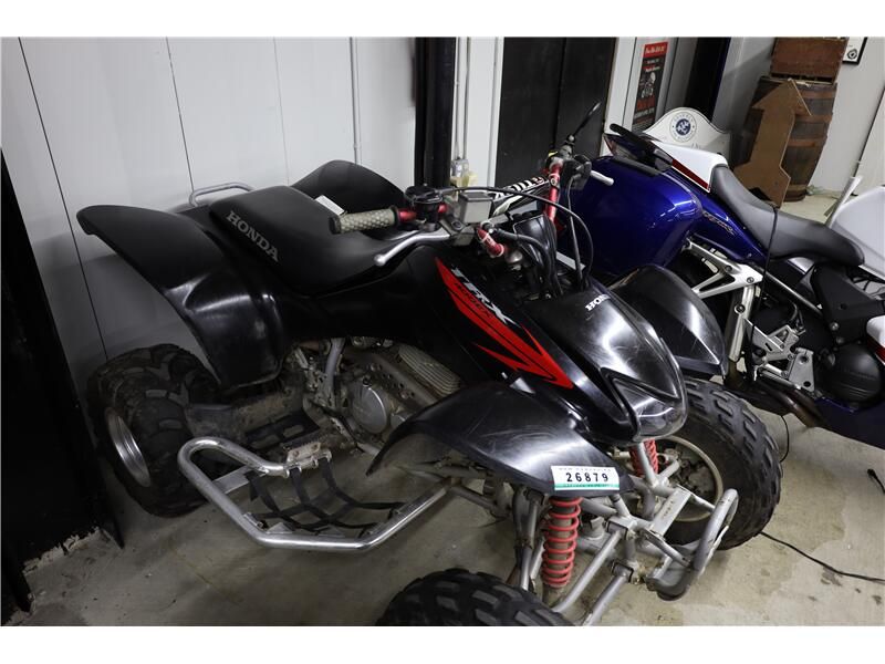 2007 Honda TRX in a BLACK exterior color. New England Powersports 978 338-8990 pixelmotiondemo.com 