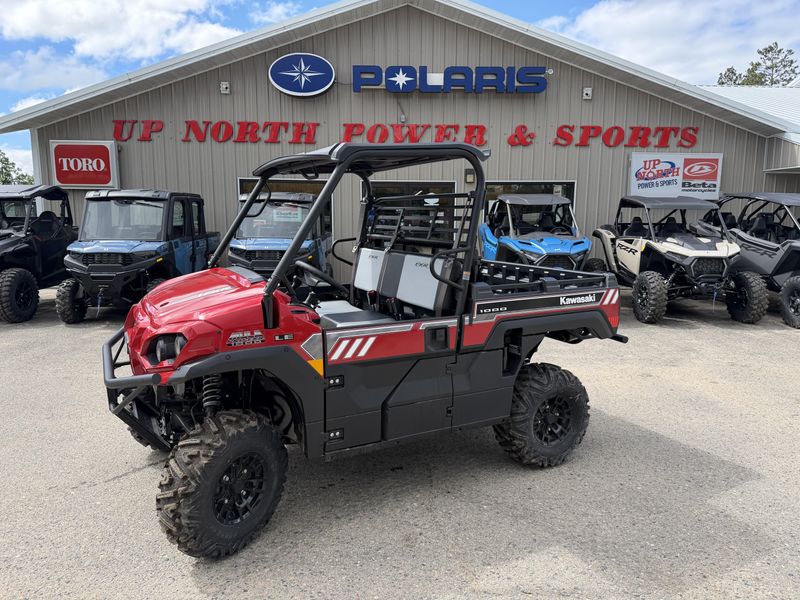 2026 Kawasaki Mule profxr 1000 le candy persimmon red