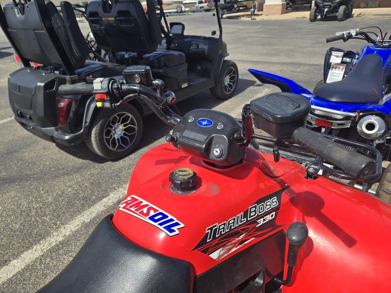 USED 2008 POLARIS TRAIL BOSS 330 INDY RED Image 6