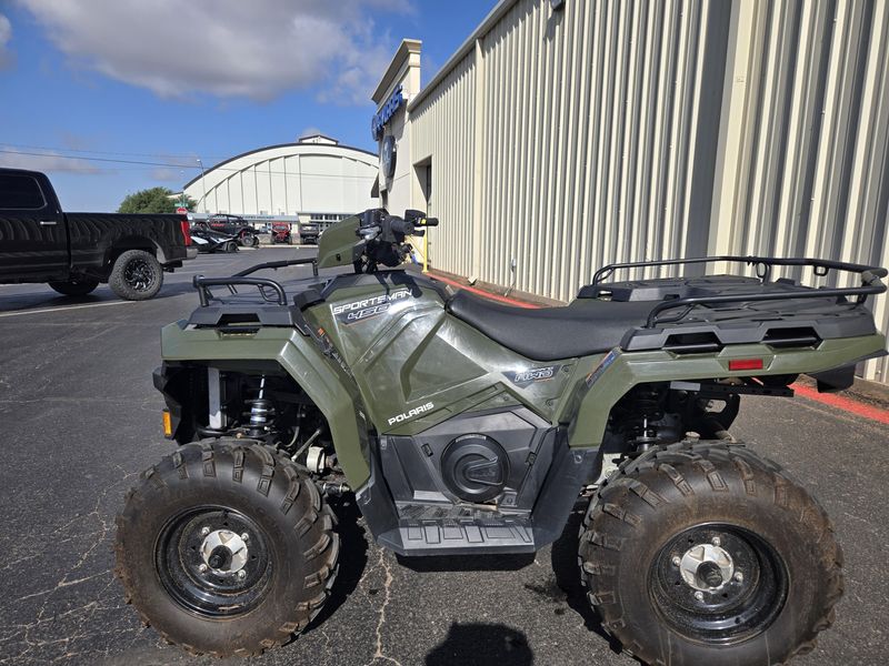 2023 Polaris SPORTSMAN 450 HO EPS SAGE GREEN Image 2